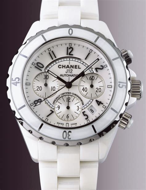 witte chanel|chanel j12 chronograph.